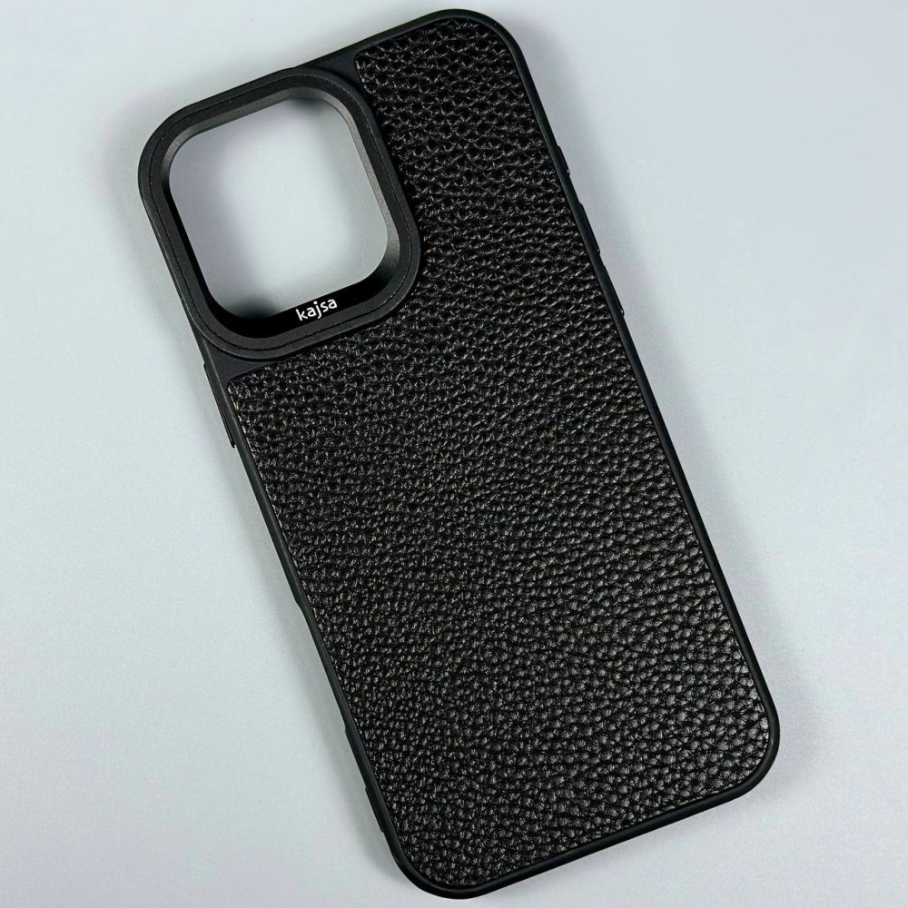 Чохол Kajsa Snake Magnetic для IPhone 16 Pro Max (Чорна)-0